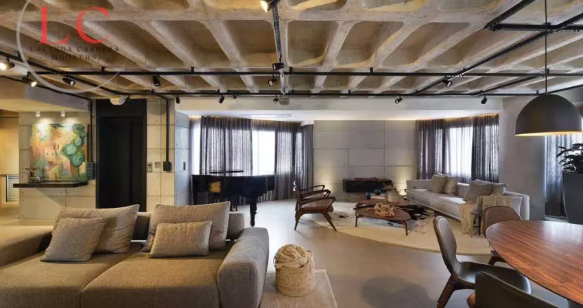 Espetacular apartamento com 2 suites  à venda, 210 m² por r$ 3.200.000 - vila andrade -  morumbi