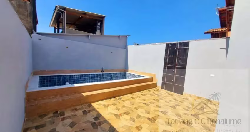 Casa com 2 quartos à venda na Rua Tangara, Balneário Guaraçaí, Itanhaém
