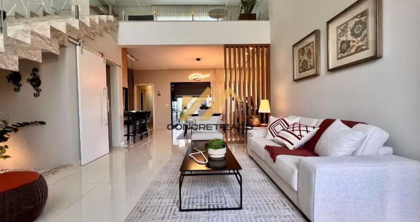 Sobrado à venda em indaiatuba, jardim residencial alto de itaici, com 3 suítes, com 235 m²