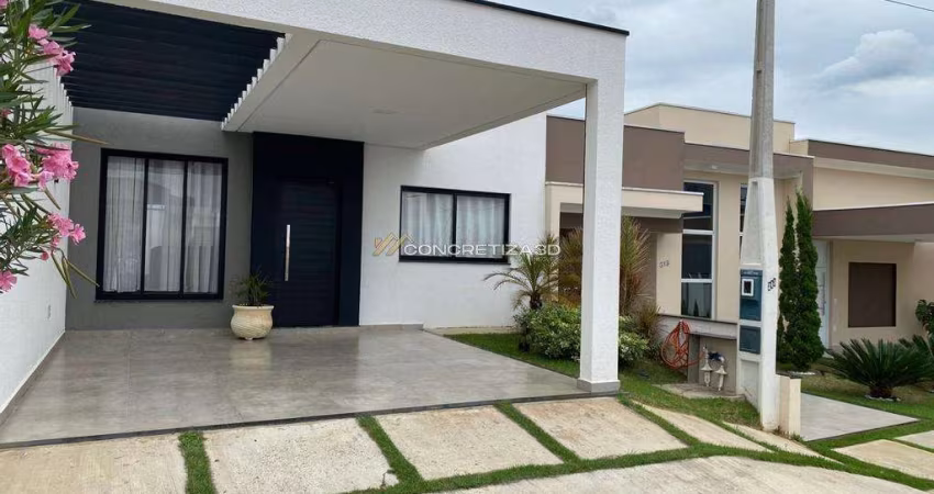 Casa à venda em Indaiatuba, Jardins do Império, com 3 quartos, com 122 m², Condomínio Vila Rica