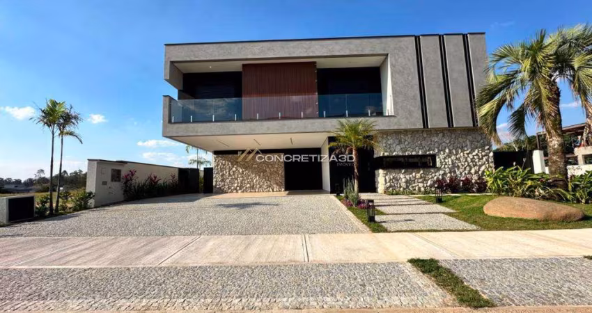 Sobrado à venda em Indaiatuba, Condomínio Villa Dos Pinheiros, com 5 suítes, com 400 m²