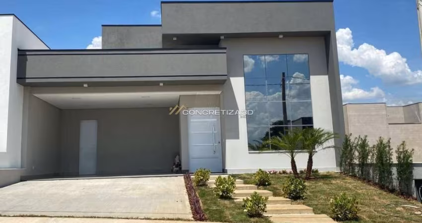 Casa à venda em Indaiatuba, Tombadouro, com 3 suítes, com 205 m², Condomínio Evidências