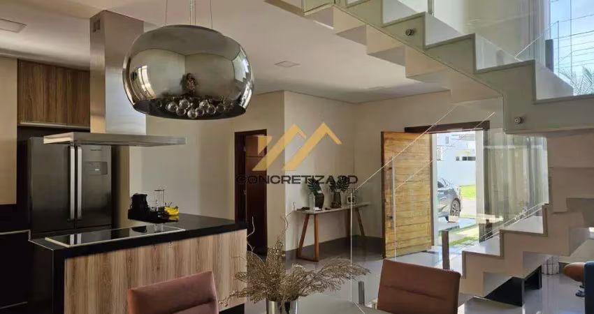 Sobrado à venda em indaiatuba, jardim park real, com 3 quartos, com 149.23 m², jardim park real