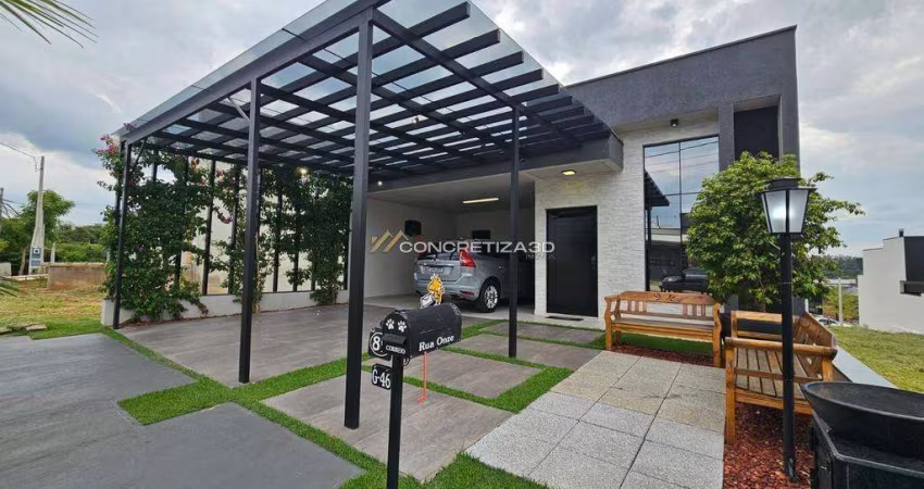 Sobrado à venda em Indaiatuba, Jardim Mantova, com 3 suítes, com 204 m², Condomínio Mantova