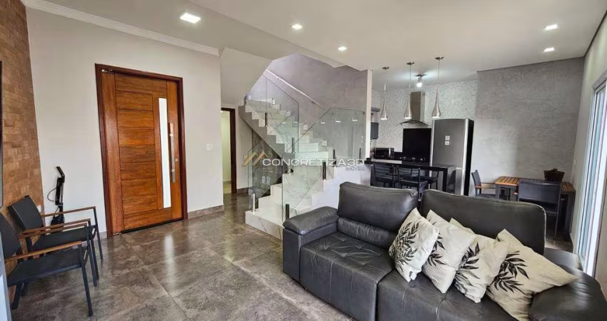 Sobrado à venda em Indaiatuba, Jardins do Império, com 3 quartos, com 143 m², Condomínio Vila Rica