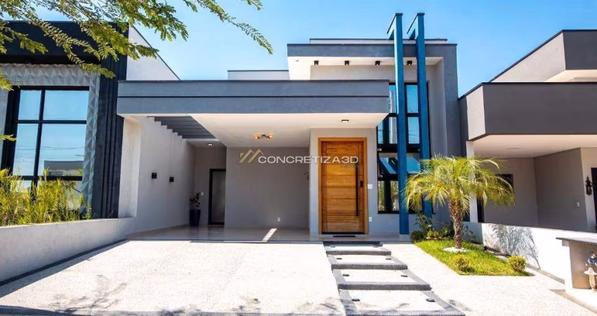 Casa à venda em Indaiatuba, Jardim Mantova, com 3 quartos, com 130 m², Condomínio Mantova