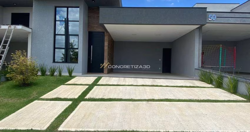 Casa à venda em Indaiatuba, Jardins Di Roma, com 3 suítes, com 162 m², Condomínio Jardins Di Roma
