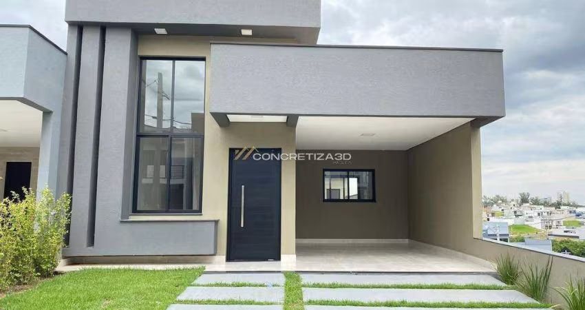 Casa à venda em Indaiatuba, Condomínio Park Gran Reserve, com 3 quartos, com 144 m²