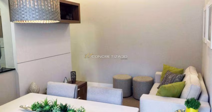Apartamento à venda em Indaiatuba, Reserva Vista Verde, com 3 quartos, com 65 m²