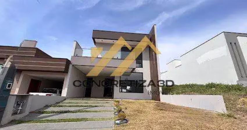 Sobrado à venda em indaiatuba, park gran reserve, com 3 suítes, com 190 m², park gran reserve