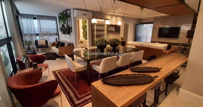 Apartamento à venda em Indaiatuba, Vila Castelo Branco, com 3 suítes, com 155.61 m²