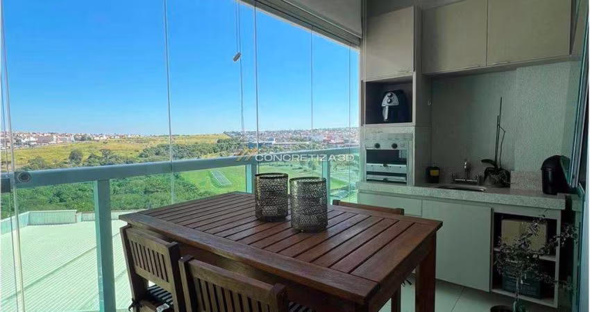 Apartamento à venda em Indaiatuba, Vila Bergamo, com 3 quartos, com 84 m², Condomínio Le Jardin