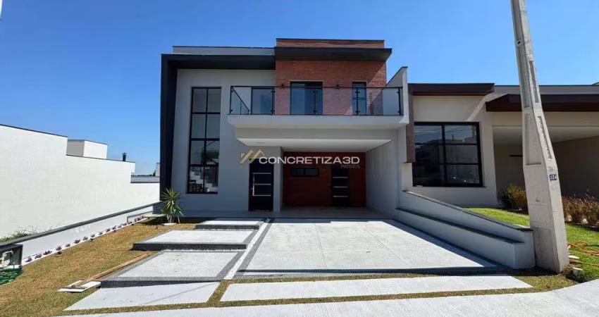 Sobrado à venda em Indaiatuba, Tombadouro, com 3 suítes, com 258 m², Condomínio Evidências