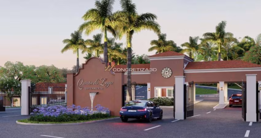 Terreno à venda em Indaiatuba, Itaici, com 501 m², Residencial Quinta do Lago