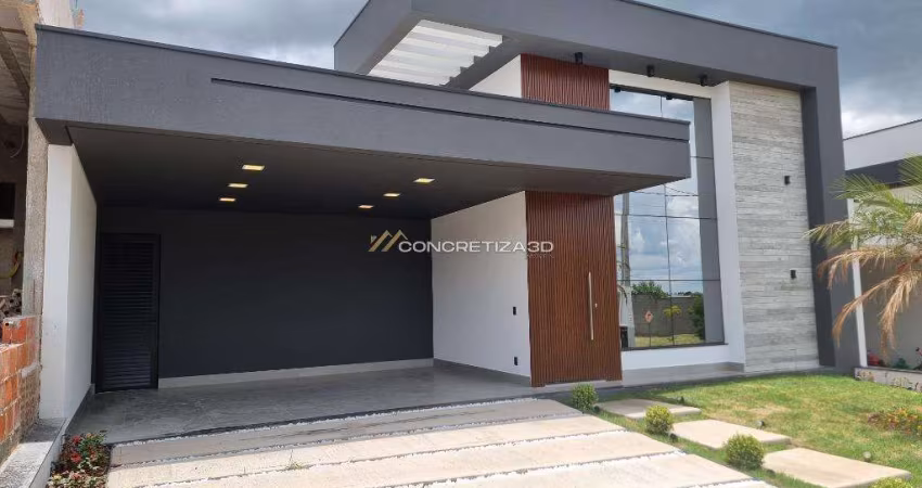 Casa à venda em Indaiatuba, Colinas de Indaiatuba, com 3 suítes, com 191.17 m², Condominio Milano