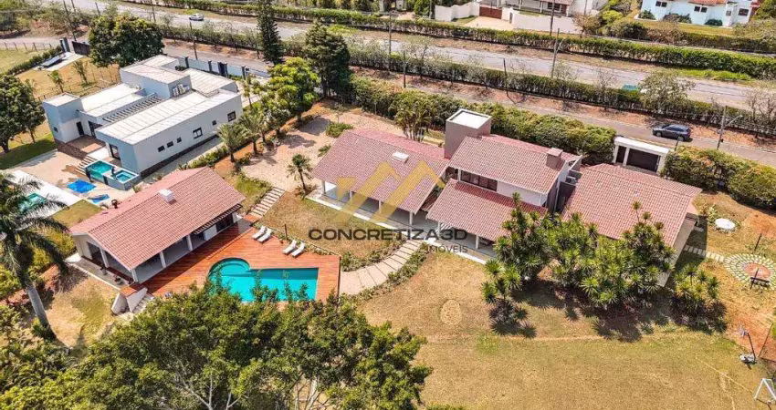 Chácara à venda em indaiatuba, recanto das flores, com 5 quartos, com 5000 m²