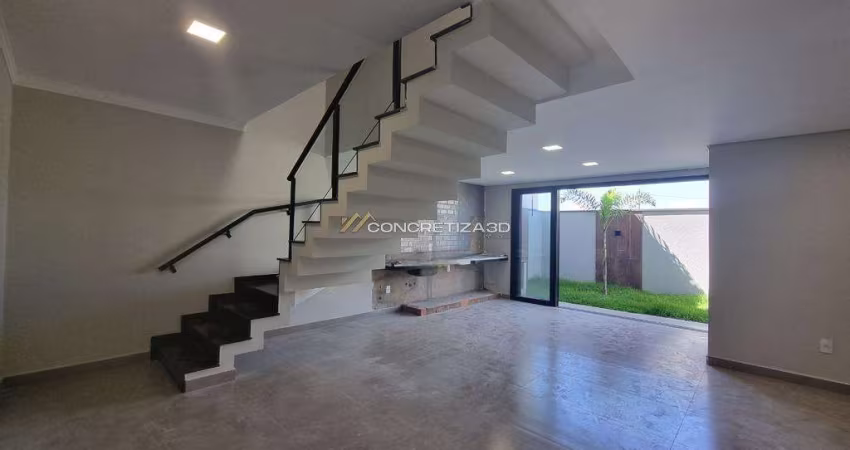 Sobrado à venda em Indaiatuba, Jardins do Império, com 3 quartos, com 153 m², Condomínio Vila Paraty