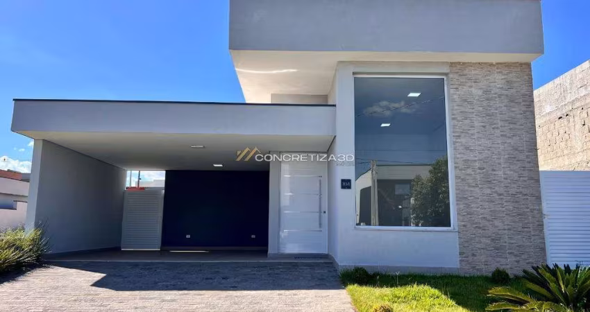 Casa à venda em Salto, Residencial Lagos D'Icaraí, com 3 suítes, com 188 m²