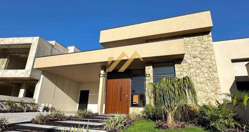 Casa à venda em indaiatuba, jardim esplanada, com 3 suítes, com 222.83 m², condomínio dona lucilla