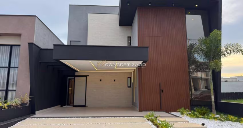 Casa à venda em Indaiatuba, Residencial Evidências, com 4 suítes, com 255 m², Condomínio Evidências