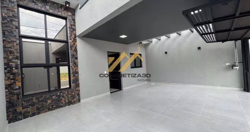 Casa à venda em indaiatuba, jardim bom sucesso, com 3 quartos, com 105 m²
