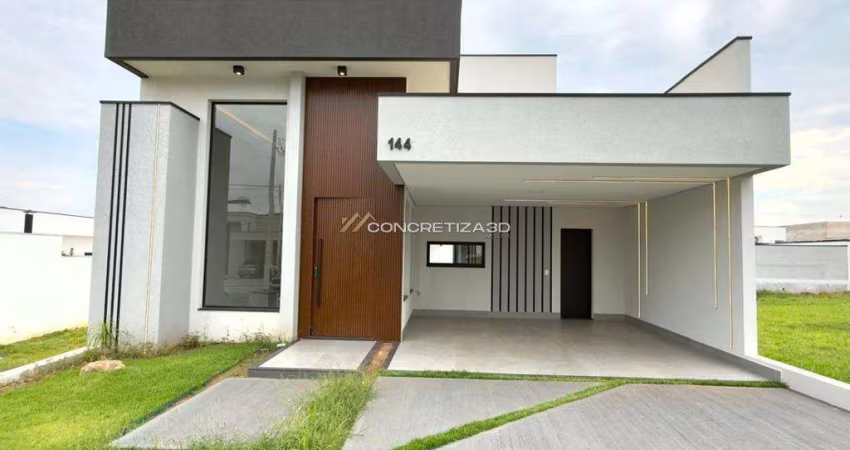 Casa à venda em Indaiatuba, Tombadouro, com 3 suítes, com 197.44 m², Condomínio Evidências