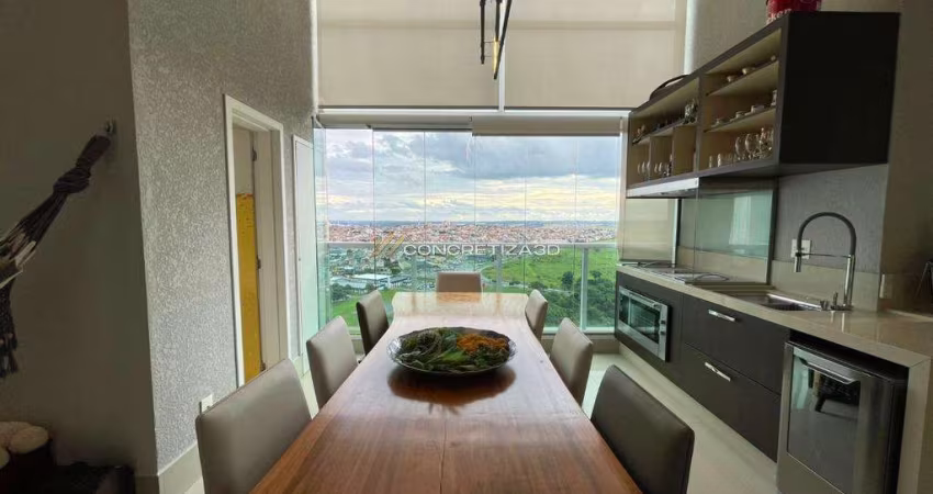 Cobertura à venda em Indaiatuba, Vila Bergamo, com 3 suítes, com 582.36 m², Condomínio Le Jardin