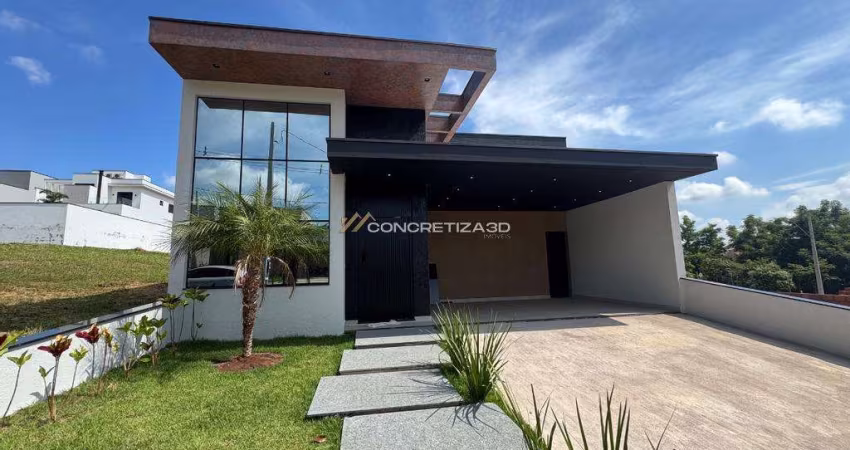 Casa à venda em Indaiatuba, Residencial Milano, com 3 suítes, com 180 m², Condominio Milano