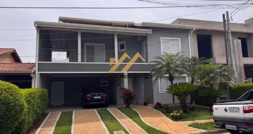 Sobrado à venda em indaiatuba, chácara areal, com 4 suítes, com 335 m², jardim villa romana