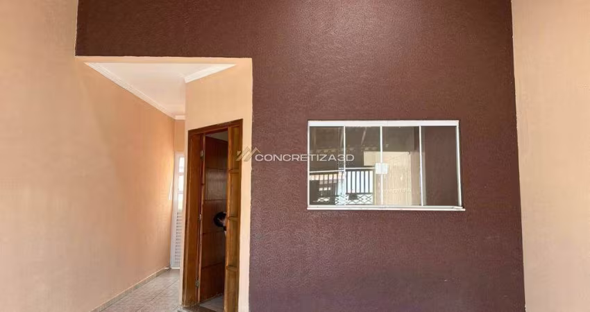 Casa à venda em Indaiatuba, Jardim Morada do Sol, com 2 quartos, com 100 m²