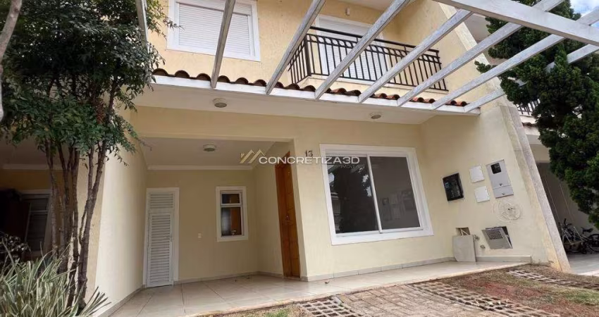 Casa à venda em Indaiatuba, Vila Rubens, com 3 quartos, com 135 m², Condomínio Jardim Valença