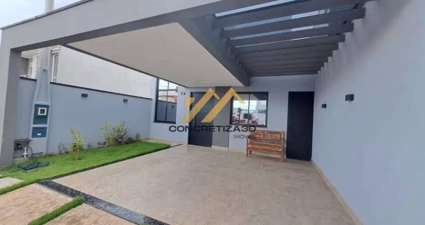Casa com 3 quartos sendo 1 suíte à venda, 105 m² - condomínio park real - indaiatuba/sp