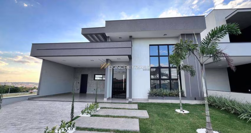 Casa à venda em Indaiatuba, Residencial Monte Verde, com 3 suítes, com 191 m²
