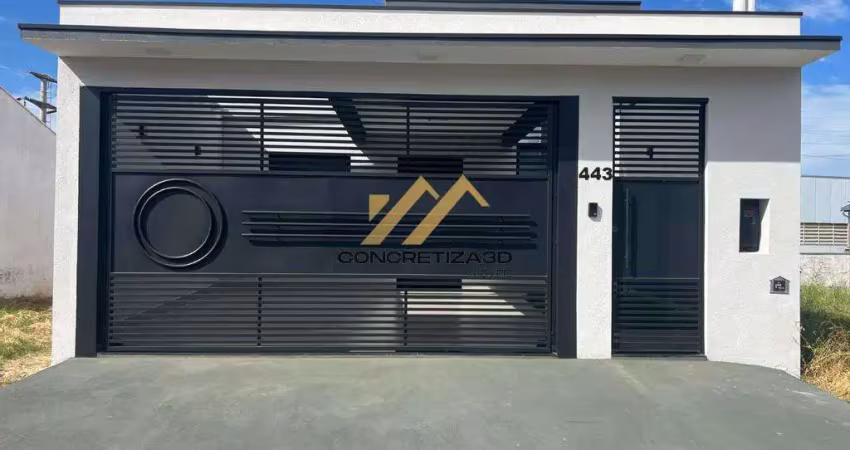 Casa à venda em indaiatuba, jardim dos colibris, com 2 quartos, com 103 m²