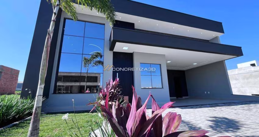 Casa à venda em Indaiatuba, Residencial Monte Verde, com 3 suítes, com 200 m²