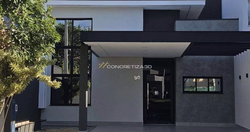 Casa à venda em Indaiatuba, Jardim Montreal Residence, com 3 quartos, com 105 m²