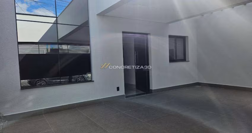 Casa à venda em Indaiatuba, Jardim Monte Carlo, com 3 quartos, com 105 m²