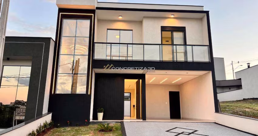 Sobrado à venda em Indaiatuba, Loteamento Park Gran Reserve, com 3 suítes, com 195 m²