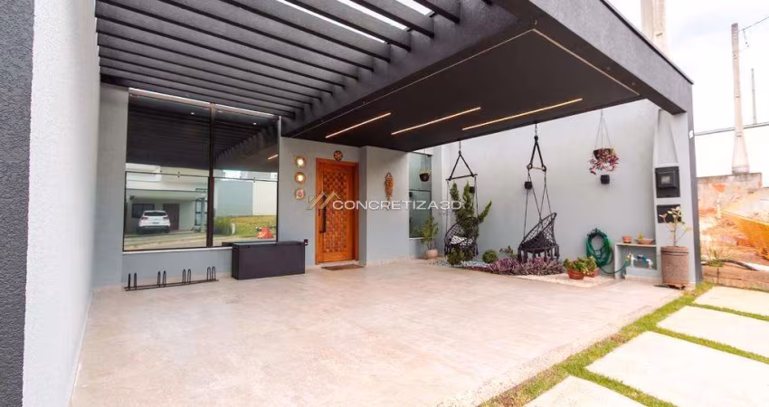 Casa à venda em Indaiatuba, Jardins do Império, com 3 quartos, com 105 m², Condomínio Vila Paraty