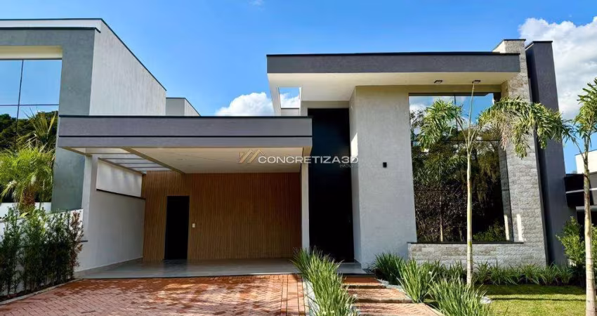 Casa à venda em Indaiatuba, Residencial London Park, com 3 suítes, com 191.75 m²