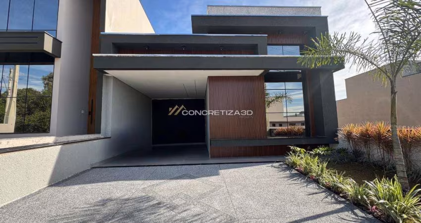 Casa à venda em Indaiatuba, Loteamento Park Gran Reserve, com 3 suítes, com 200 m²