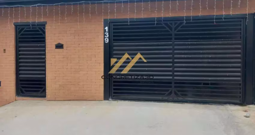 Casa à venda em indaiatuba, jardim dos colibris, com 2 quartos, com 125 m²