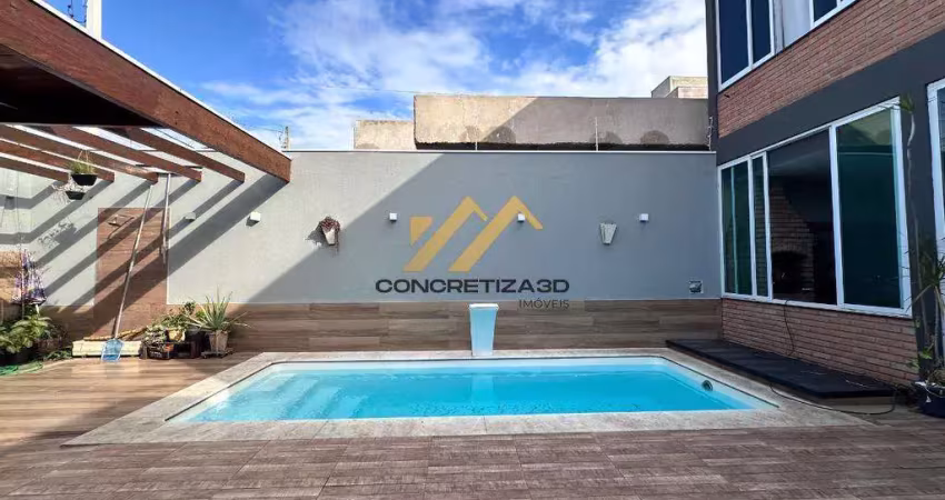 Sobrado à venda em indaiatuba, parque residencial sabiás, com 3 quartos, com 158 m²