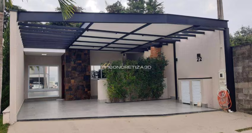Casa à venda em Indaiatuba, Jardim Montreal Residence, com 3 quartos, com 115 m²