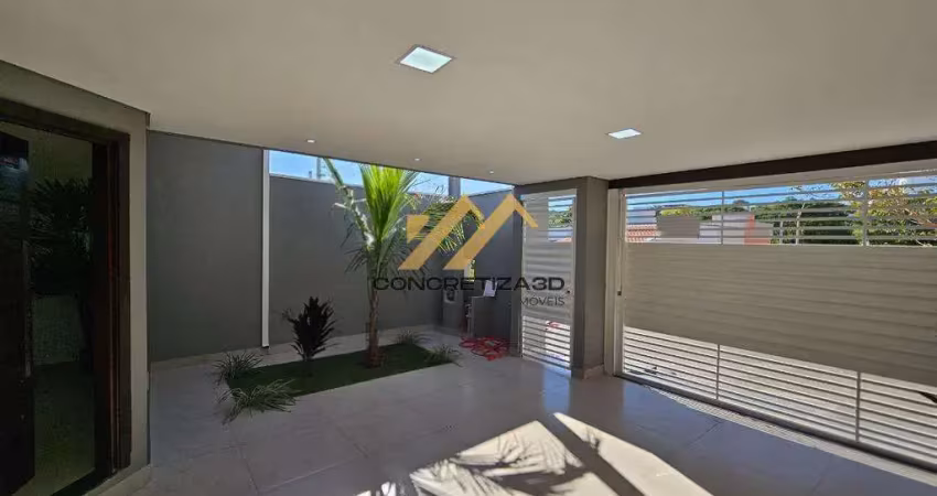 Casa com 3 quartos sendo 1 suíte à venda, 120 m² - jardim moriyama - indaiatuba/sp