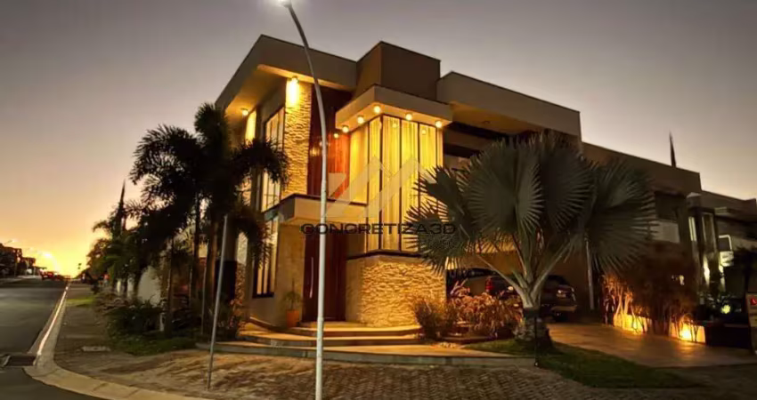 Sobrado com 4 suítes à venda, 327 m² - jardim residencial dona lucilla - indaiatuba/sp