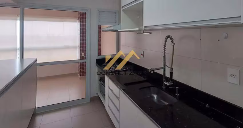 Apartamento com 3 suítes para alugar,  128 m² - edifício due - indaiatuba/sp