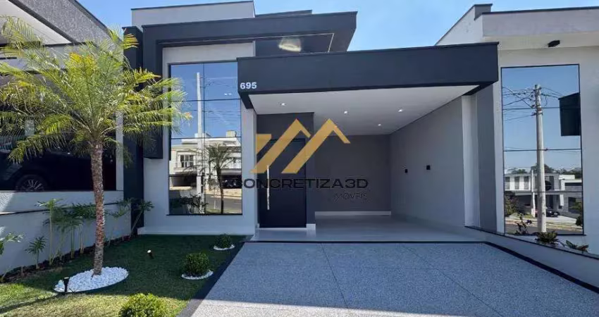 Casa com 3 suítes à venda, 161.63 m² - park gran reserve - indaiatuba/sp