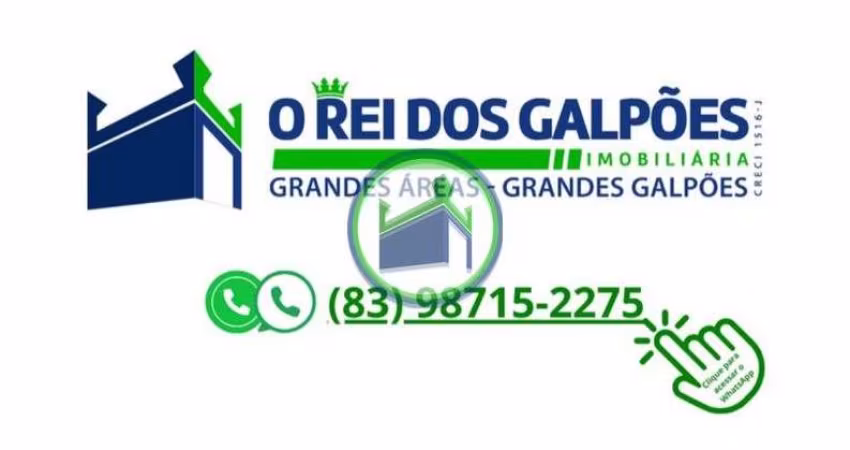 O REI DOS GALPÕES- VENDE Área com 9.000m², em cabedelo e bem próxima da BR 230