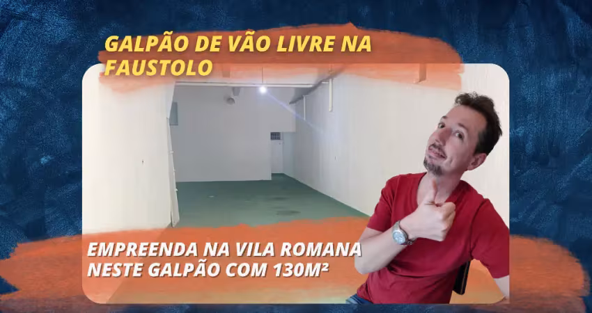 Galpão na vila romana com 130m²